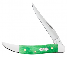 Case xx Knives Small Toothpick Emerald Green Bone 19941 Stainless Pocket Knife