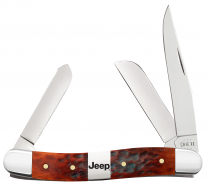 Case XX Knives Jeep Medium Stockman 27010 Chestnut Bone Stainless Pocket Knife