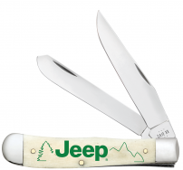 Case XX Knives Jeep Trapper 27013 Natural Bone Stainless Steel Pocket Knife