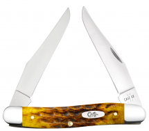 Case xx Knives Muskrat Heritage Honeycomb Bone 32275 Stainless Pocket Knife