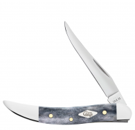 Case XX Knives Small Texas Toothpick 34204 Gray Bone Stainless Pocket Knife