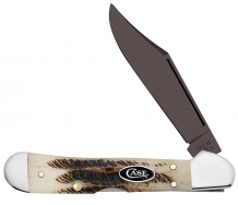 Case xx Knives Mini Copperlock Vintage Bone PVD Stainless 36742 Pocket Knife