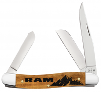 Case XX Knives Dodge RAM Medium Stockman 37480 Bone Stainless Pocket Knife