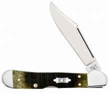 Case xx Knives Mini Copperlock Sawcut Olive Green 39236 Stainless Pocket Knife