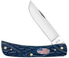 Case xx Knives Sodbuster Jr USA Rough Jig Blue Synthetic 39969 Pocket Knife