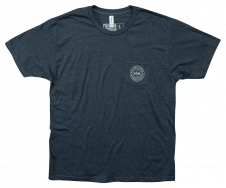 CASE XX Knives Navy Heather Cotton Mountain & Knife Scene 41213 X-Large T-Shirt