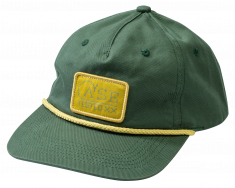 CASE XX Knives Tested XX Embroidered Patch Dark Green Hat 41259 Rope Cap