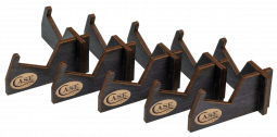 CASE XX Knives 50323 Black Laminated Wood Knife Stand 5-Pack