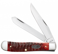 Case xx Knives Trapper Gator Jig Old Red Bone 51540 Stainless Pocket Knife