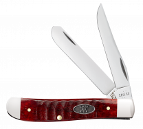 Case xx Knives Mini Trapper Gator Jig Old Red Bone 51541 Stainless Pocket Knife