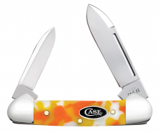 Case XX Knives Baby Butterbean 53755 Candy Corn Kirinite Stainless Pocket Knife