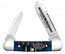 Case xx Knives Butterbean Limited Edition Gator Ocean Blue Bone 53982 Knife