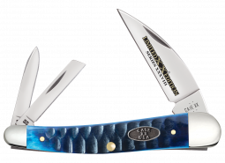 Case xx Knives Seahorse Whittler Ltd Edition Gator Ocean Blue Bone 53983 Knife