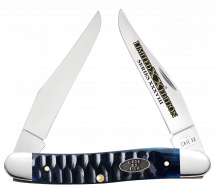 Case xx Knives Muskrat Limited Edition Gator Ocean Blue Bone 53985 Pocket Knife