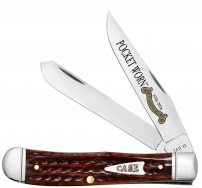 Case xx Knives Trapper Pocket Worn 30th Mahogany Bone 55230 Stainless Knife