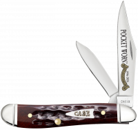 Case xx Knives Peanut Pocket Worn 30th Mahogany Bone 55234 Stainless Knife