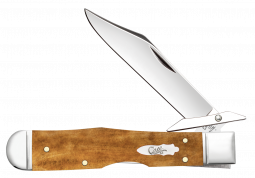 Case xx Knives Cheetah Cub Smooth Antique Bone 58214 Stainless Pocket Knife