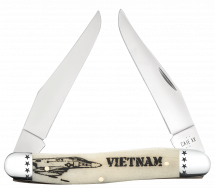 Case xx Knives Muskrat Vietnam War Natural Bone 58492 Stainless Pocket Knife