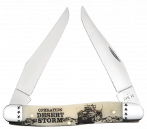 Case xx Knives Muskrat Desert Storm Natural Bone 58493 Stainless Pocket Knife