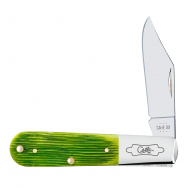 Case XX Knives Barlow 61045 Barnboard Jig Lime Green Bone Stainless Pocket Knife