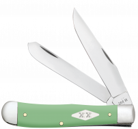 Case xx Knives Trapper Mint Green Synthetic 63830 Stainless Pocket Knife
