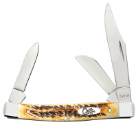 Case xx Knives Medium Stockman 6.5 BoneStag 65335 Stainless Pocket Knife