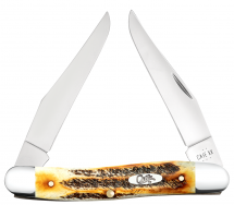Case xx Knives Muskrat 6.5 BoneStag 65346 Stainless Pocket Knife