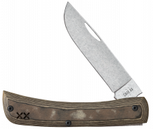 Case xx Knives Sod Buster Jr Black & Tan Richlite 66388 S35VN Steel Knife