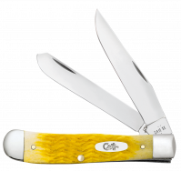 Case xx Knives Trapper Platts Jig Yellow Bone 75310 Stainless Pocket Knife