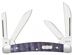 Case xx Knives Small Congress Purple Curly Maple 80548 Stainless Pocket Knife