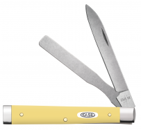 Case xx Knives Baby Doc Smooth Yellow Synthetic 81087 Stainless Pocket Knife