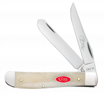 Case xx Knives Mini Trapper 1st Run Natural Bone 84021 Stainless 1/250 Knife