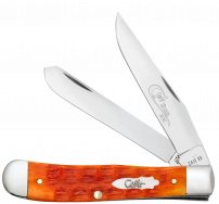 Case xx Knives Trapper 1st Run Tequila Sunrise Bone 87530 1/250 Pocket Knife