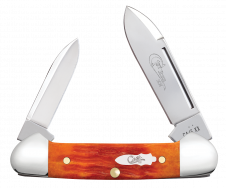 Case xx Knives Butterbean 1st Run Tequila Sunrise Bone 87535 1/250 Pocket Knife