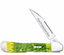 Case xx Knives Copperlock 1st Run Jigged Green Apple 87865 Stainless 1/250 Knife