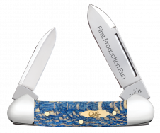Case xx Knives Butterbean 1st Run Blue Sycamore 93733 Stainless 1/250 Knife