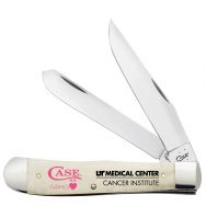 Case xx Knives Trapper UT Cancer Institute Natural Bone AWUT54CI Pocket Knife