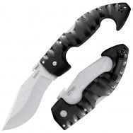 Cold Steel Knives Spartan Lockback 21ST AUS10A Stainless Steel Black Griv-Ex