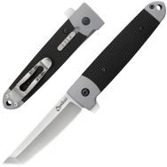 Cold Steel Knives Oyabun 26T 4034 Stainless Steel Black Kray-Ex and Grey Griv-Ex