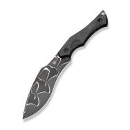 Civivi Knives Vaquita 2 C047C-DS1 Kukri Black Micarta Damascus Fixed Blade Knife