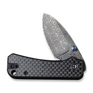 Civivi Knives Baby Banter C19068SDS1 LinerLock Carbon Fiber Damascus PocketKnife