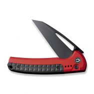 Civivi Sentinel Strike Button Lock C22025B-1 Red/Black K110 Steel Pocket Knife