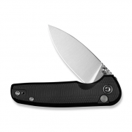 Civivi Knives Mini Shakan Button Lock C20052F-1 Black Aluminum Nitro-V Knife