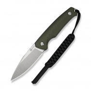 Civivi Knives Altus Fixed Blade C20076B-1 OD Green G10 14C28N Stainless Knife