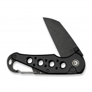 Civivi Knives Pragma Button Lock C23062B-1 Black Aluminum Nitro-V Steel Knife