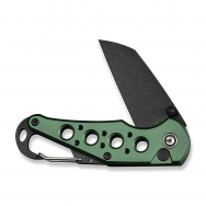 Civivi Knives Pragma Button Lock C23062B-3 Green Aluminum Nitro-V Steel Knife