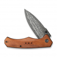 Civivi Knives Photonix C23081B-DS1 Guibourtia Wood Damascus Steel Knife