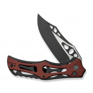 Civivi Knives Biophase Button Lock C23083C-1 Burgundy G10 Nitro-V Steel Knife