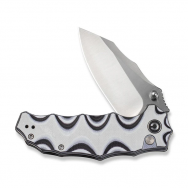 Civivi Knives Natterjack C24028-3 Black White G10 14C28N Stainless Steel Knife