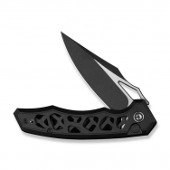 Civivi Knives Anaaki Button Lock C24039-1 Black Aluminum Nitro-V Steel Knife